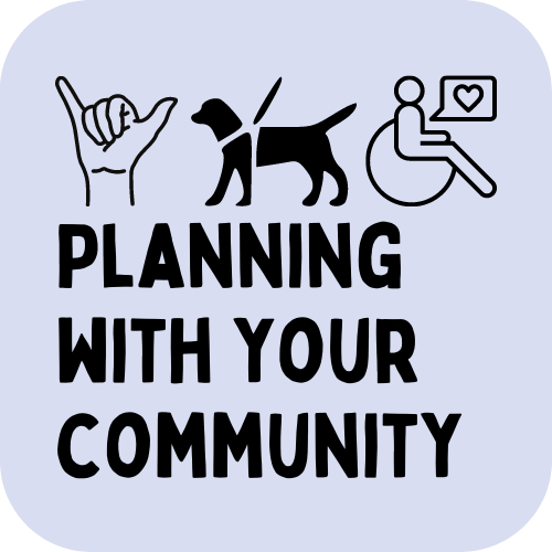Planning with your community link